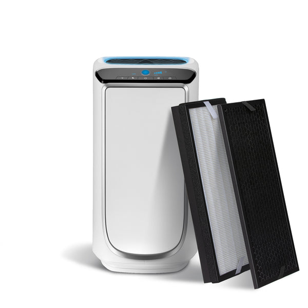 Climestar Compatible Combo True HEPA Allergen Remover and Active Carbon Filter Odor Eliminator for Rowenta PU4020 and PU4010 Intense Pure Air Purifier, 1 Set