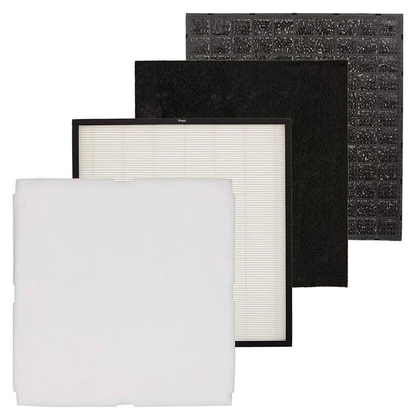 Climestar Filter Kit for RabbitAir MinusA2 SPA-700A SPA-780A Air Purifiers - Odor Remover (Set of 4 Filters)