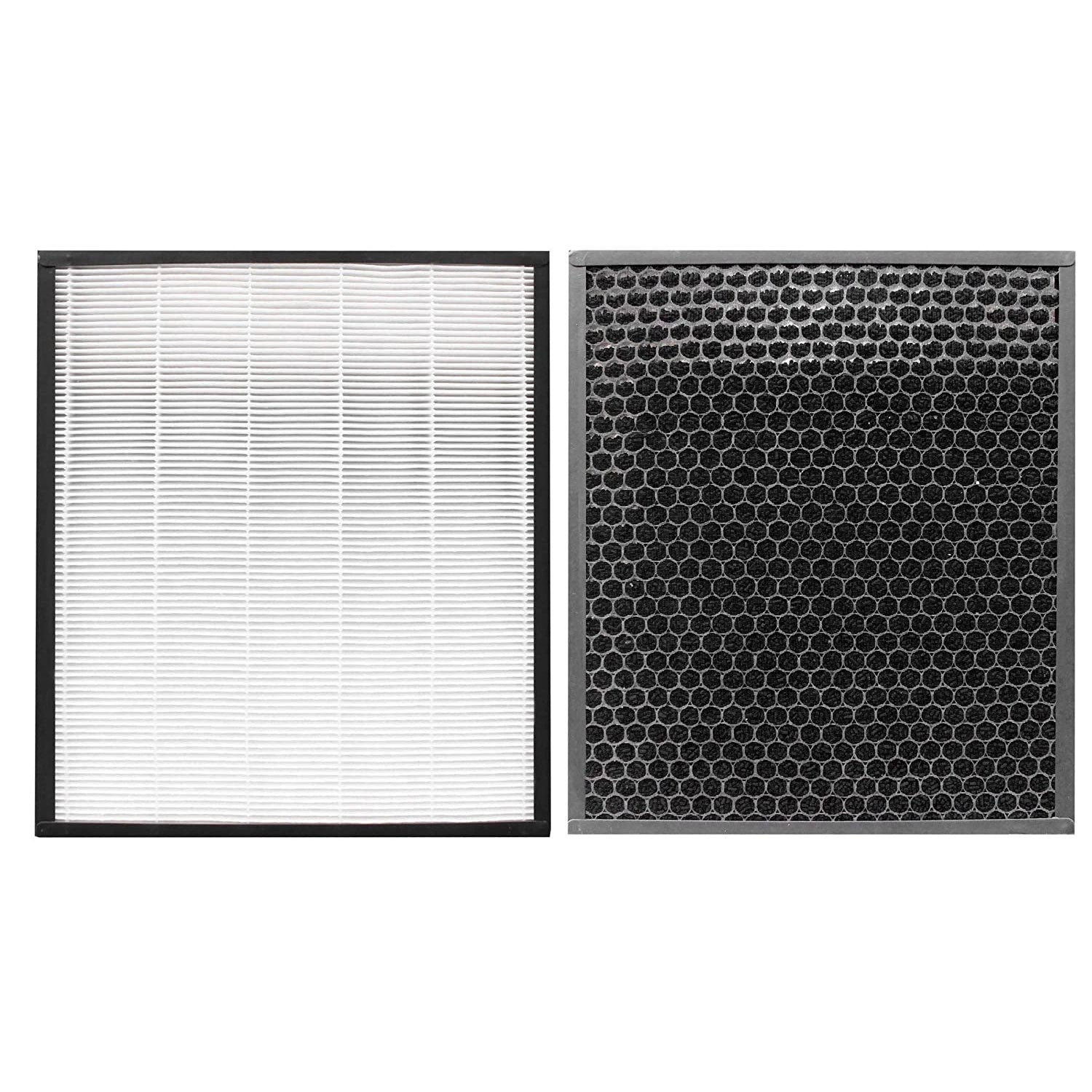 LEVOIT LV-PUR131 Air Purifier Replacement Filter, Hepa and Activated Carbon  Filters Set, LV-PUR131-RF, 1 Pack