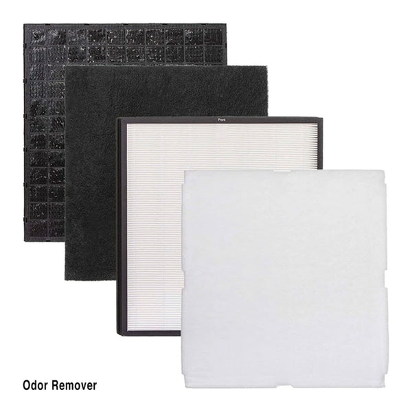 Climestar Filter Kit for RabbitAir MinusA2 SPA-700A SPA-780A Air Purifiers - Odor Remover (Set of 4 Filters)