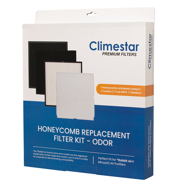 Climestar 8-Pack Honeycomb Filter Kit Compatible Replacement for SPA-700A SPA-780A Air Purifiers - Odor (8 Boxes)