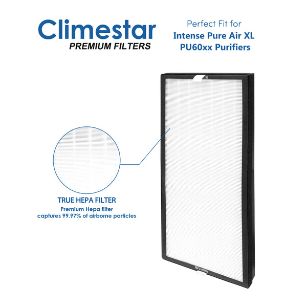 Climestar Compatible Filter for Rowenta XD6076 True HEPA Allergen Remover for PU6020 and PU6010 Intense Pure Air XL Purifier
